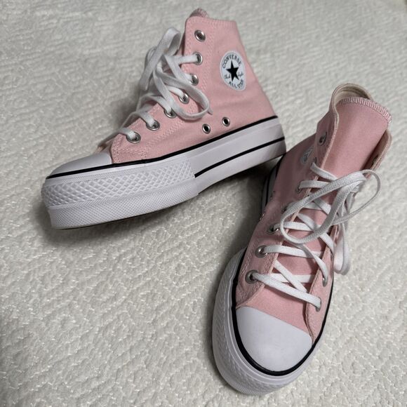 Converse Chuck Taylor All Star Lift Hi Donut Glaze Platform Sneakers Women's 6 - Picture 1 of 8